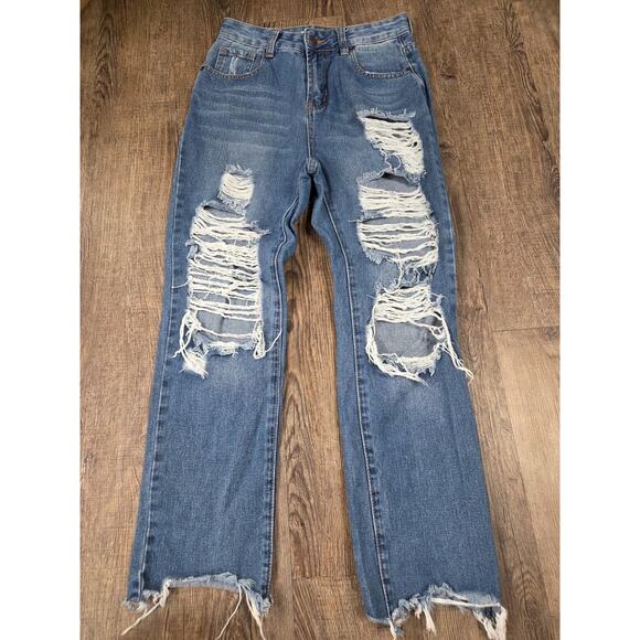 Great Smoky Denim - Great Smoky Los Angeles Straight Leg Medium Wash Jeans Size 3